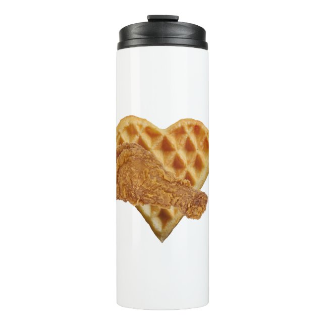 Garrafa Térmica waffles de frango (Frente)