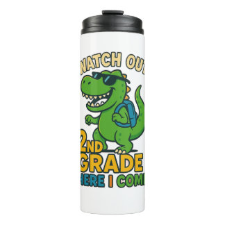 Garrafa Térmica Watch Out 2nd Grade Here I Come Travel Mug