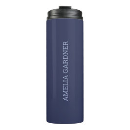 Garrafa Térmica Wellness Waters Thermos - Matte Night Blue 