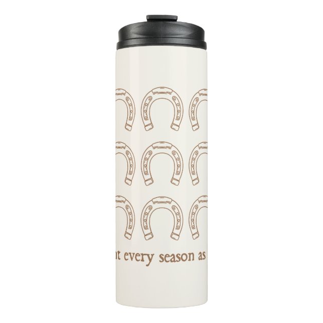 Garrafa Térmica Western Horseshoe Christian (Frente)