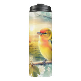 Garrafa Térmica Western Tanager Songbird Orchard Thermal Tumbler