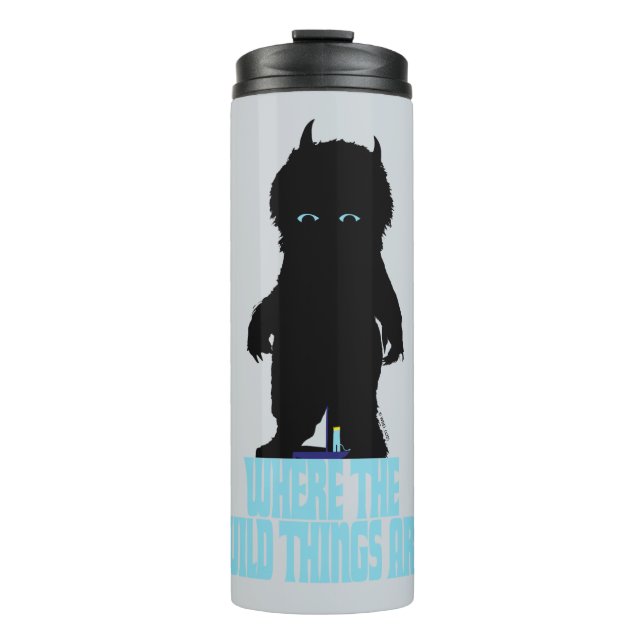 Garrafa Térmica Where the Wild Things Are | Wild Thing Silhouette (Frente)