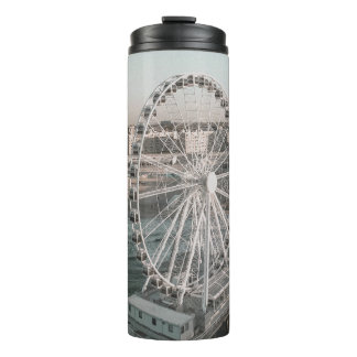 GARRAFA TÉRMICA WHITE FERRIS WHEEL NEAR WATER