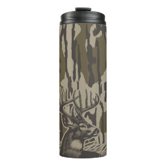 Garrafa Térmica Whitetail Deer Bottomland Camo Deer Hunting Camo