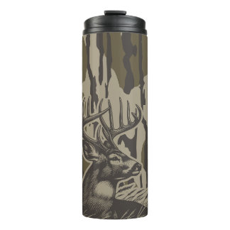 Garrafa Térmica Whitetail Deer Bottomland Camo Deer Hunting Camo