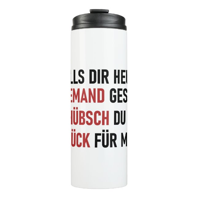 GARRAFA TÉRMICA WIE HÜBSCH DU BIST (Frente)