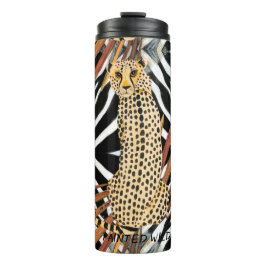 Garrafa Térmica Wild Cheetah Thermal Tumbler