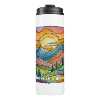 Garrafa Térmica Wildness is a necessity save our public lands 