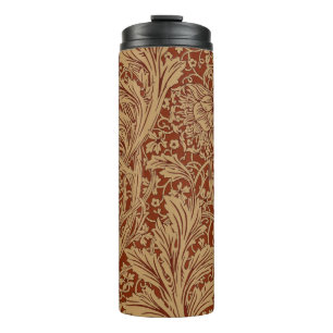 Garrafa Térmica William Morris Arcadia Jardim Floral Flor Classi
