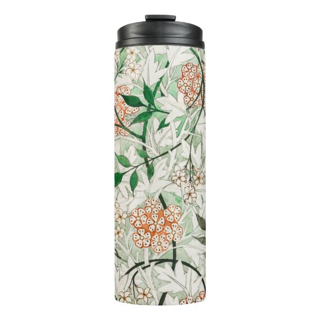 Garrafa Térmica William Morris Jasmine Garden Flower Classic (Frente)