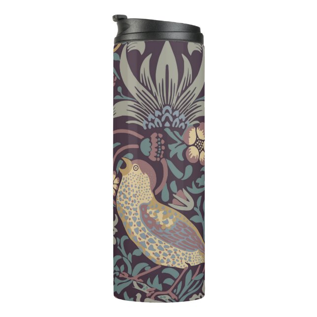Garrafa Térmica William Morris Strawberry Thief Thermal Tumbler (Rotação à direita)