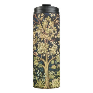 Garrafa Térmica William Morris Tree Of Life Vintage Pre-Raphaelite
