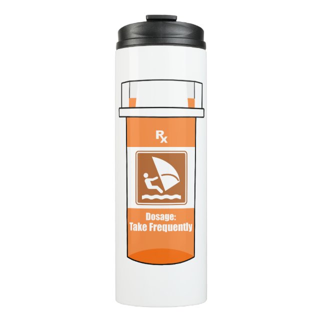 Garrafa Térmica Windsurfing É Minha Droga (Frente)