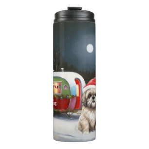 Garrafa Térmica Winter Havanese Caravan Christmas Adventure