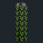 Garrafa Térmica Winter Holly Christmas Thermal Tumbler<br><div class="desc">Este design Tumbler térmico holly é ideal para manter suas bebidas quentes a uma temperatura saborosa. Excelente para aqueles eventos de Natal ao ar livre.</div>