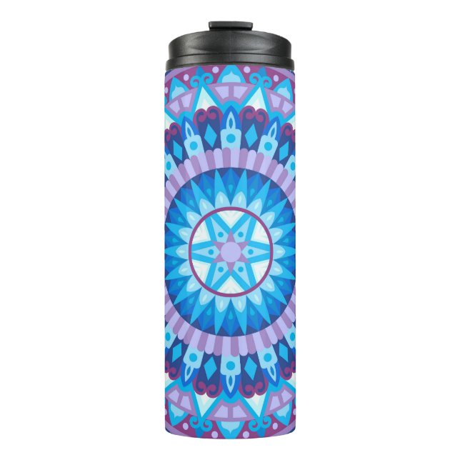 Garrafa Térmica Winter Mandala (Frente)