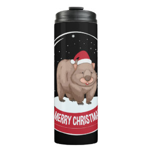 Garrafa Térmica Wombat Felry Christmas Snowball