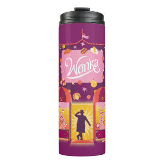 Garrafa Térmica Wonka Candy Store Graphic