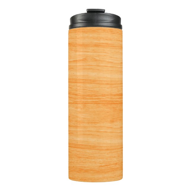 Garrafa Térmica wood texture with natural patternwood,aged,antique (Frente)