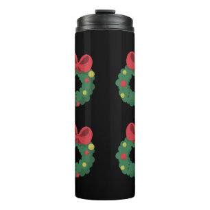 Garrafa Térmica Wreath Nightmare Antes do Natal