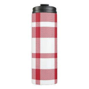 Garrafa Térmica Xadrez Clássica Tartan Padrão Invisível roupa, ar