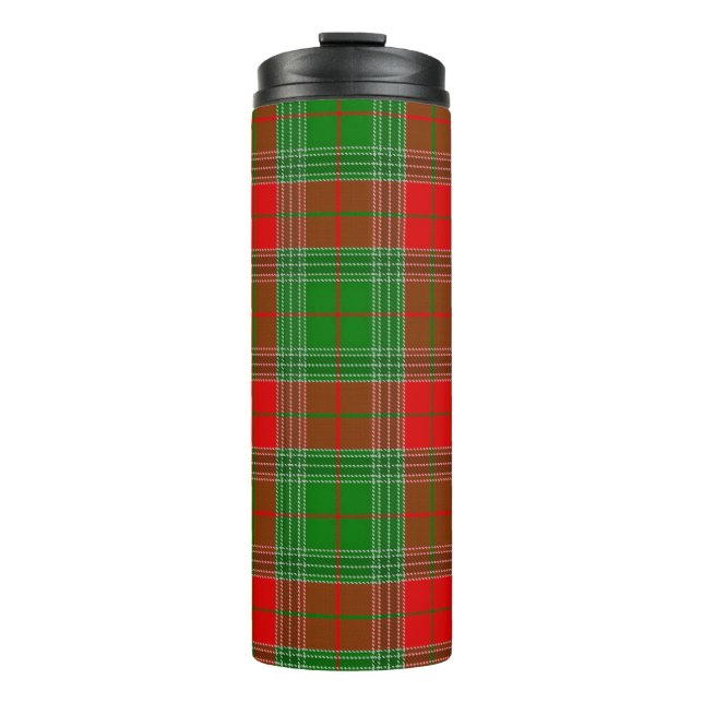 Garrafa Térmica Xadrez de Natal (Frente)