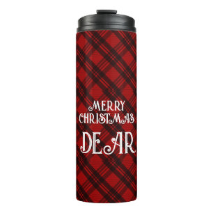 Garrafa Térmica Xadrez Elegante Moderna