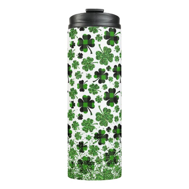 Garrafa Térmica Xadrez Shamrocks Delícia (Frente)