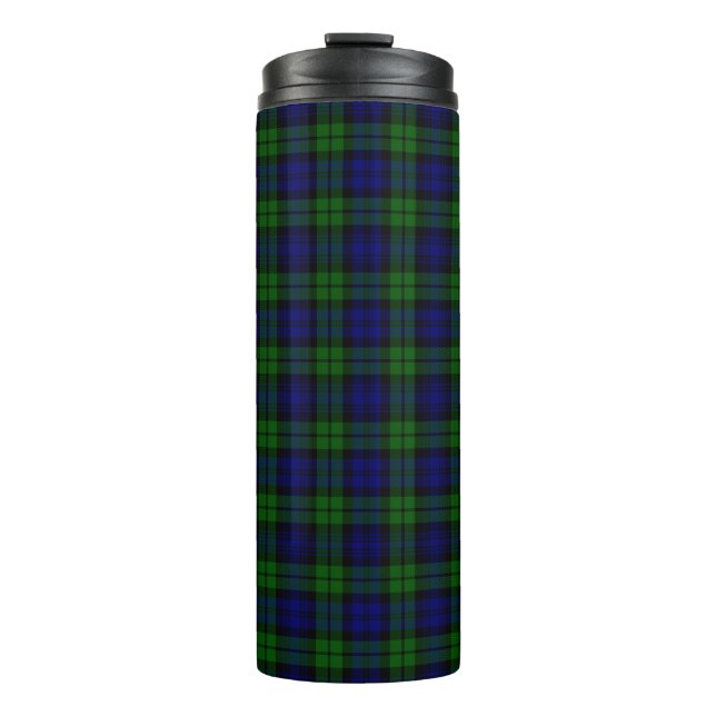 Garrafa Térmica Xadrez Tartan Blackwatch (Frente)