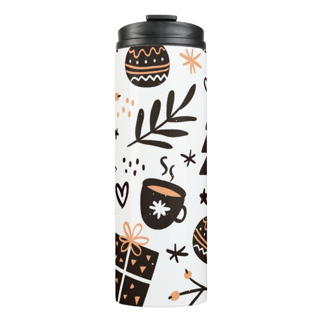 Garrafa Térmica xams pattrens (Frente)