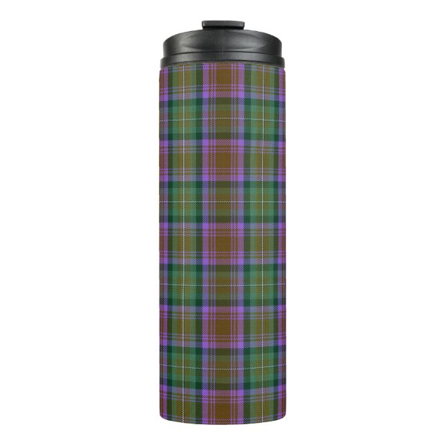 Garrafa Térmica Xícara de Viagem Skye Verde Violeta Terras Altas (Frente)
