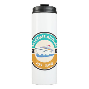 Garrafa Térmica Yacht club marinho Náutico