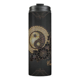 Garrafa Térmica Yin yang, o símbolo que representa o equilíbrio