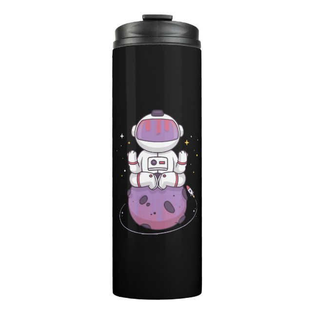 Garrafa Térmica Yoga Espacial  (Frente)