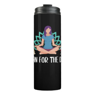 Garrafa Térmica Yoga Lover   Plano Yoga Para O Dia