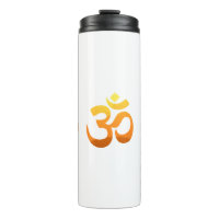 Yoga Om Mantra Símbolo Sun Asana Dourado Meditação