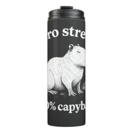 Garrafa Térmica Zero Estresse 100% Capivara