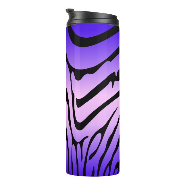 Garrafa Térmica Zesty Zebra Purple (Rotação à direita)