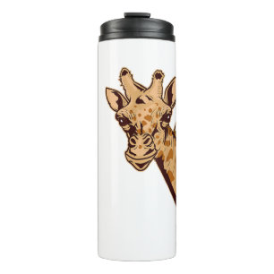 Garrafa Térmica Zoo Giraffe Animal - Zootecnista Africano Saf