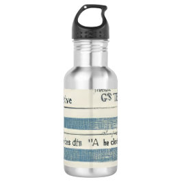 Garrafa Termos metálicos com oceano