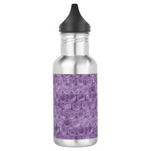 Garrafa Teste padrão roxo do invólucro com bolhas de ar