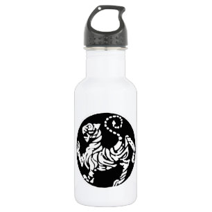 GARRAFA TIGER SHOTOKAN PRETO E BRANCO