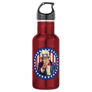 Garrafa Tio Sam Stars and Stripes