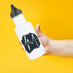 Garrafa Tipografia das melhores cotações do Pai do mundo e<br><div class="desc">O melhor presente para aquele pai incrível. Personalize acrescentando a sua inicial.</div>