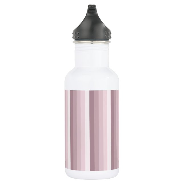 Garrafa tiras de sombra rosa quartz (Direita)