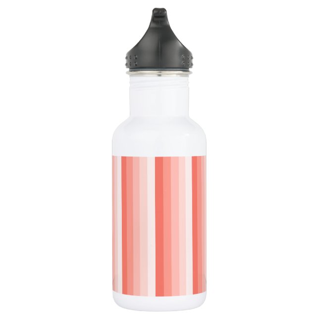 Garrafa Tiras-sombra de pêssego de coral (Direita)