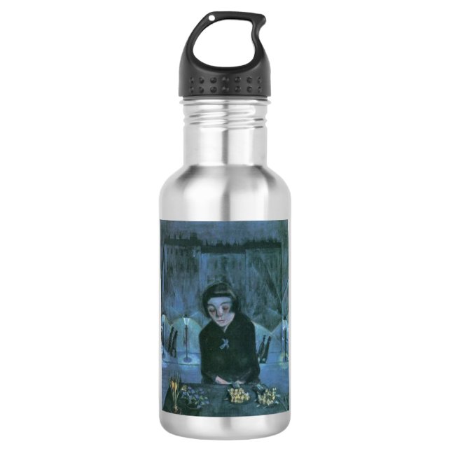 Garrafa Tired Flower Girl (por Walter Gramatté) (Frente)