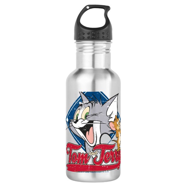 Garrafa Tom And Jerry | Tom And Jerry On Baseball Diamond (Frente)