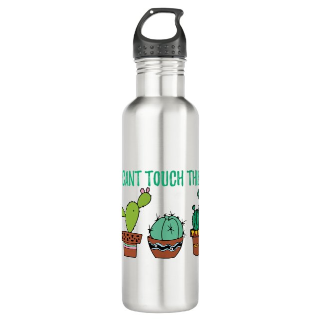 Garrafa Toque chanfrado este cacto (Frente)