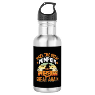 Garrafa Torne a Abóbora Grande Novamente Design de Hallowe